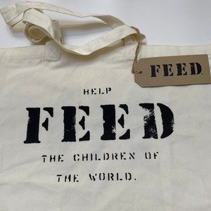 NWT FEED 10 Cloth Tote Bag